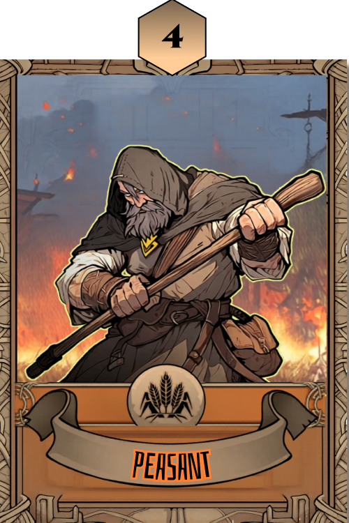 Peasant class card
